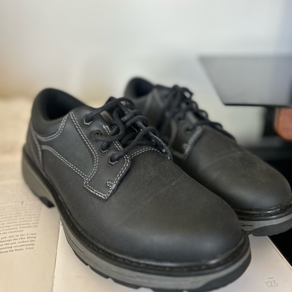 George Other - George 8 Men's Black Leather Shoes like new